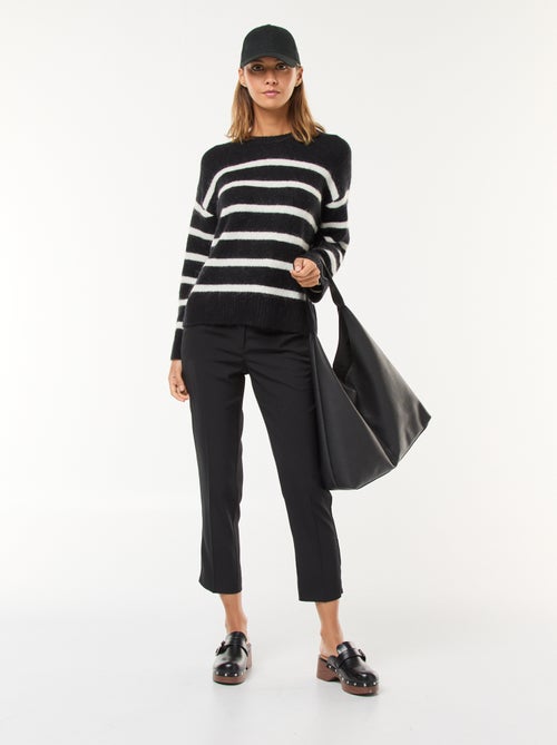 Trui in wol en mohair - Kiabi