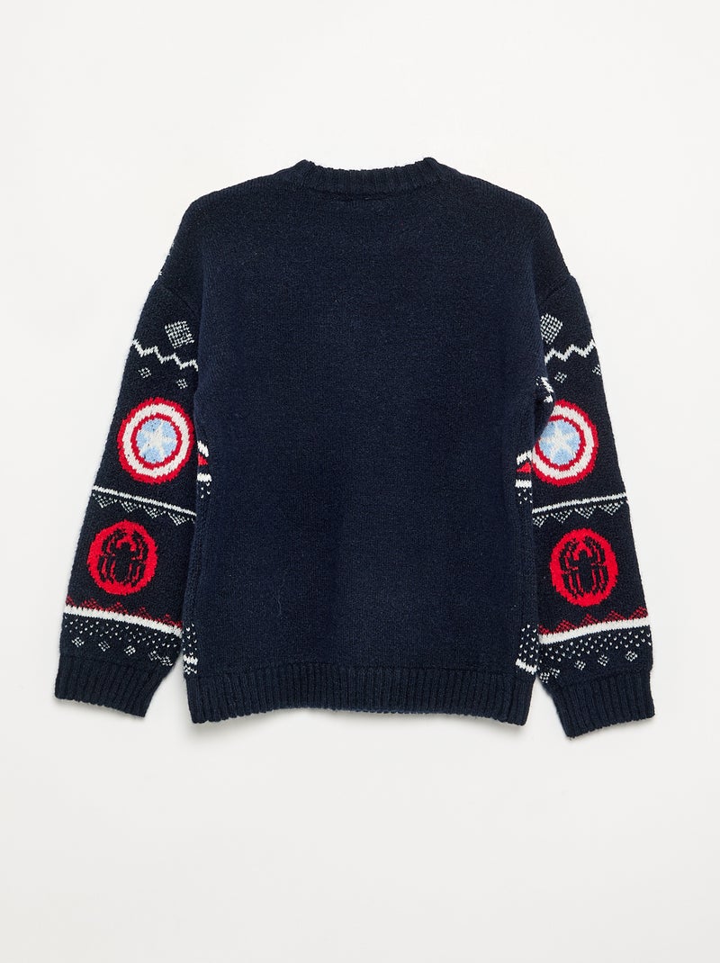 Trui 'Marvel' 'Spider-Man' Donkerblauw - Kiabi