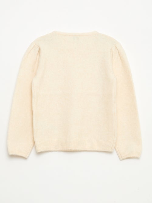 Trui met afneembaar kraagje - Kiabi