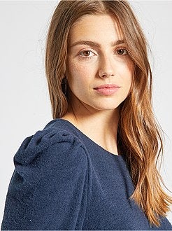 Trui met fleece effect - Kiabi