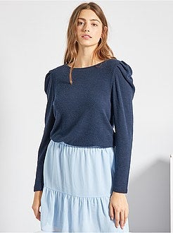 Trui met fleece effect - Kiabi