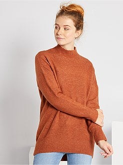 Trui met hoge kraag - Kiabi