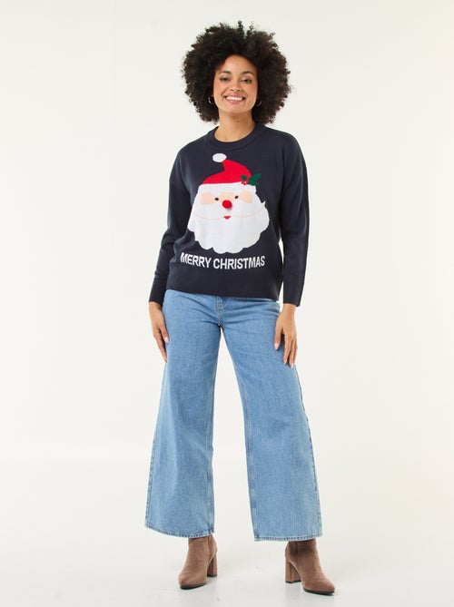 Trui met kerstprint - Kiabi