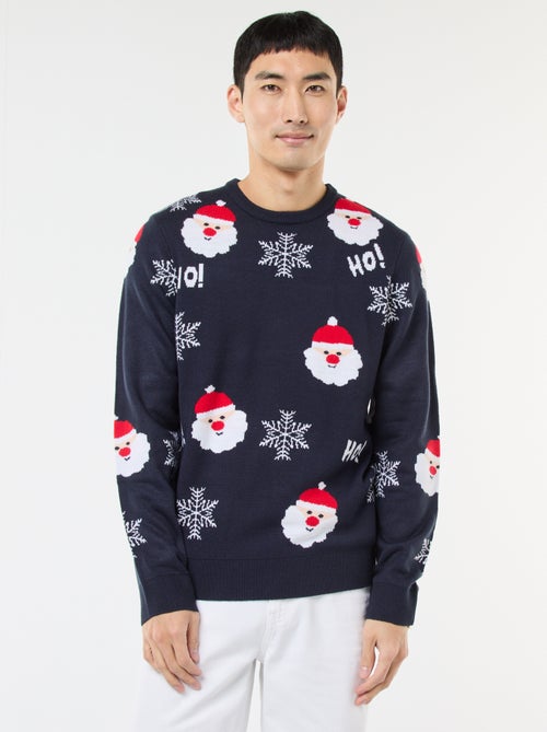 Trui met kerstprint - Kiabi