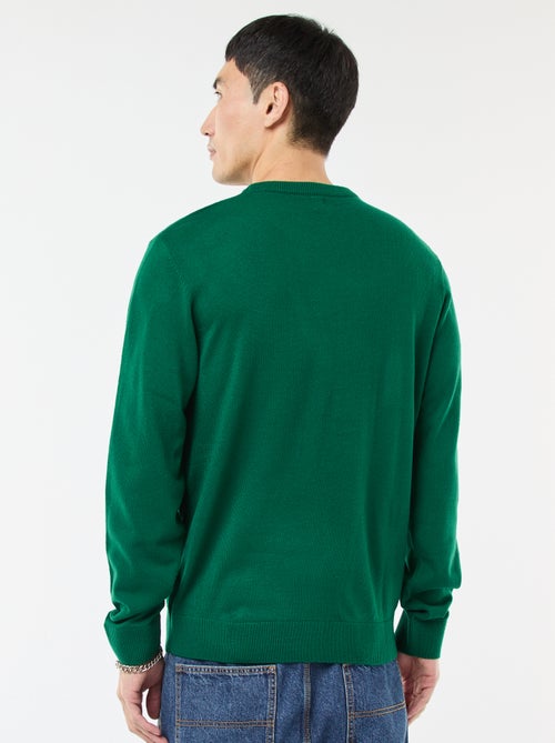 Trui met kerstprint - Kiabi