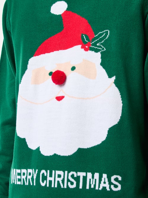 Trui met kerstprint - Kiabi