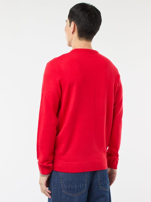 Trui met kerstprint - Kiabi