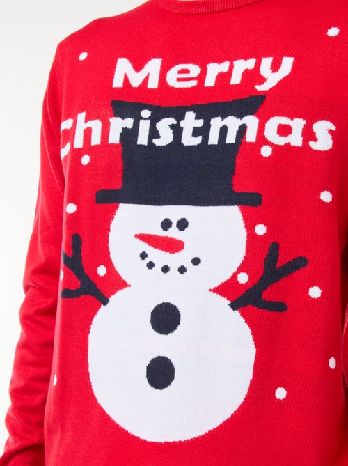 Trui met kerstprint - Kiabi