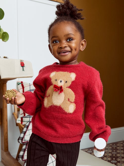 Trui met kerstprint - Kiabi