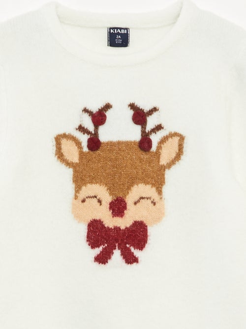 Trui met kerstprint - Kiabi