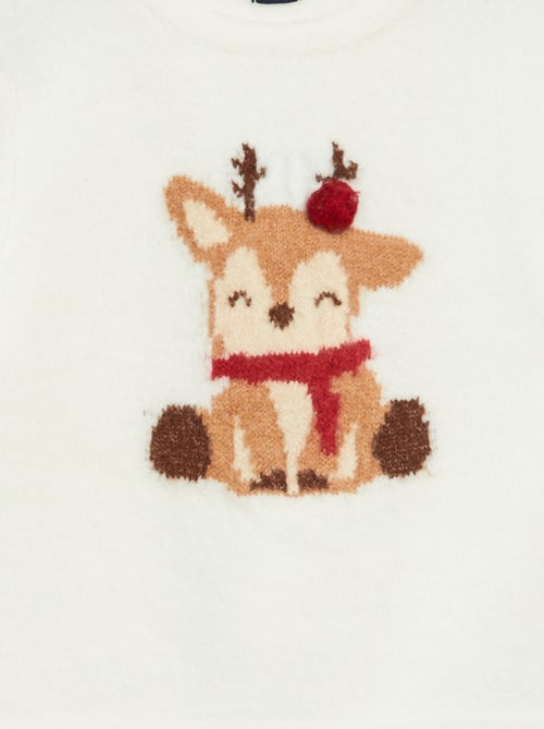 Trui met kerstprint - Kiabi