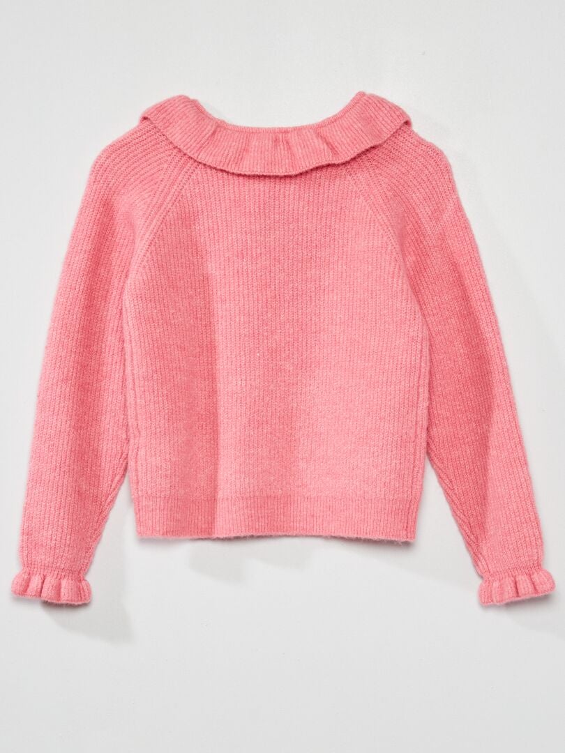 Trui met kraagje ROSE - Kiabi