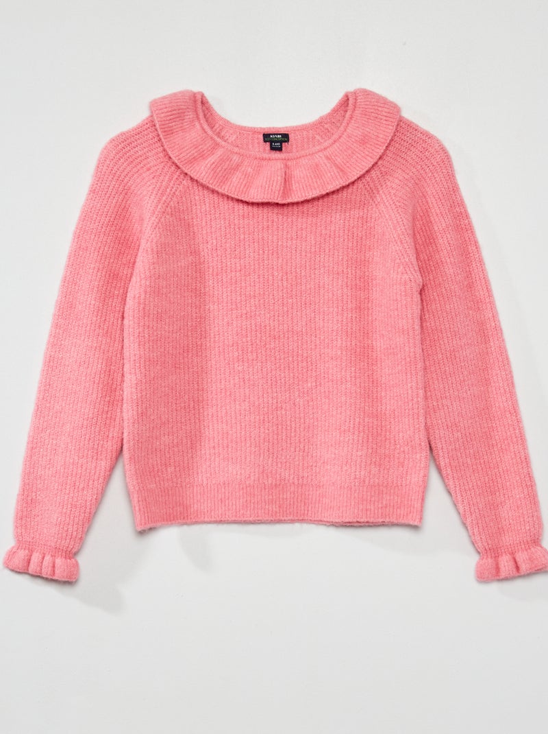 Trui met kraagje ROSE - Kiabi