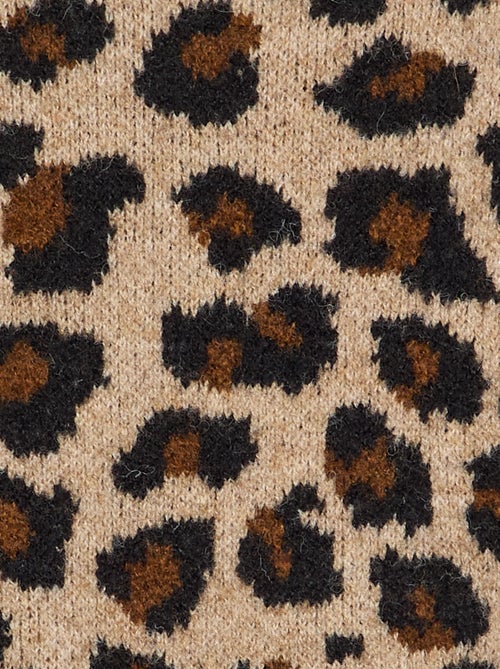 Trui met luipaardprint - Kiabi Trui met luipaardprint - Kiabi