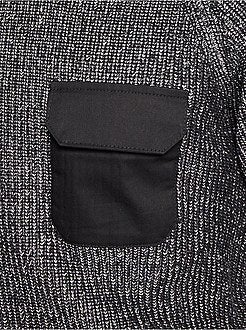 Trui met raglanmouwen en borstzak - Kiabi