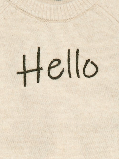 Trui met ronde hals - Kiabi