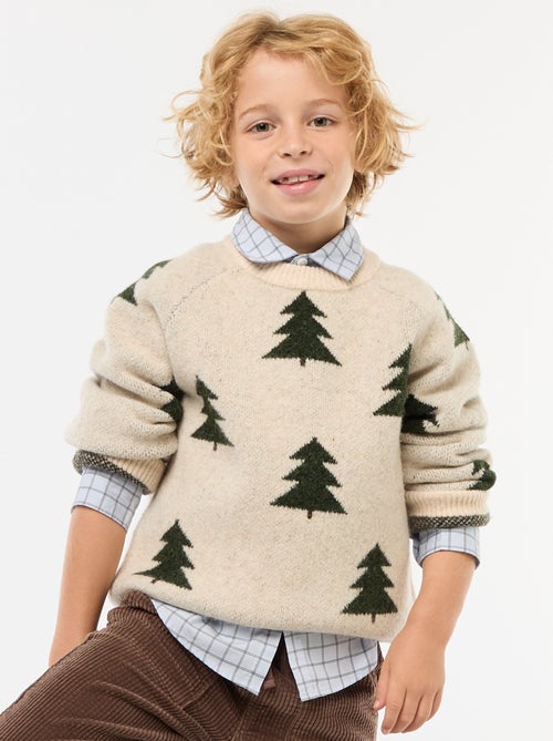 Trui met ronde hals - Kiabi