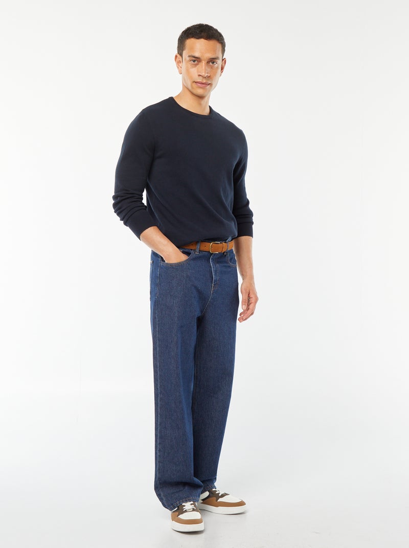 Trui met ronde hals BLAUW - Kiabi