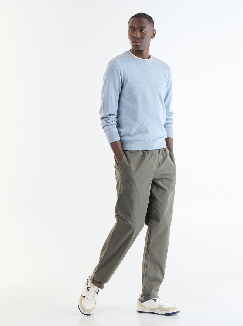 Trui met ronde hals Blauw - Kiabi