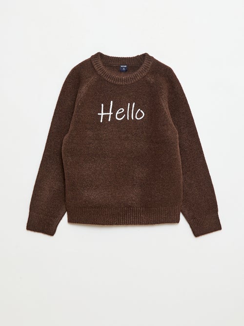 Trui met ronde hals - Kiabi