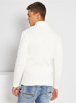 Trui met sjaalkraag - Kiabi