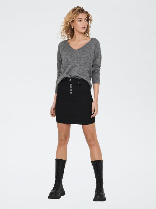 Trui met V-hals 'JDY' - Kiabi