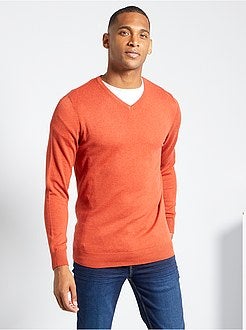 Trui met V-hals - Kiabi