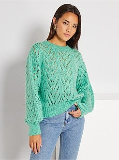 Trui van ajourtricot - Kiabi