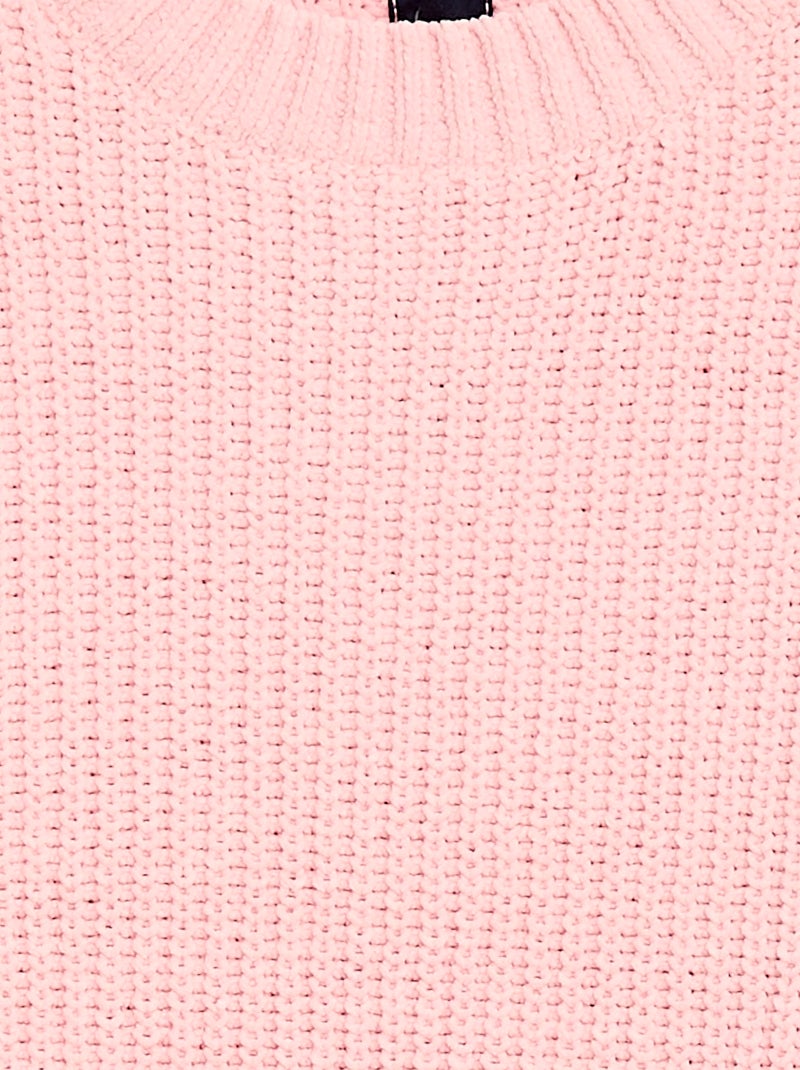 Trui van chenillebreisel Rose - Kiabi