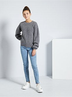 Trui van donzig tricot - Kiabi