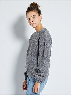 Trui van donzig tricot - Kiabi