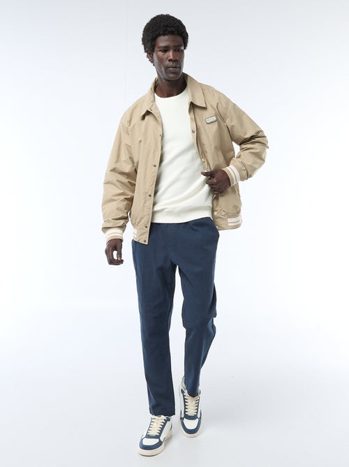 Trui van gewafelde stof - Kiabi