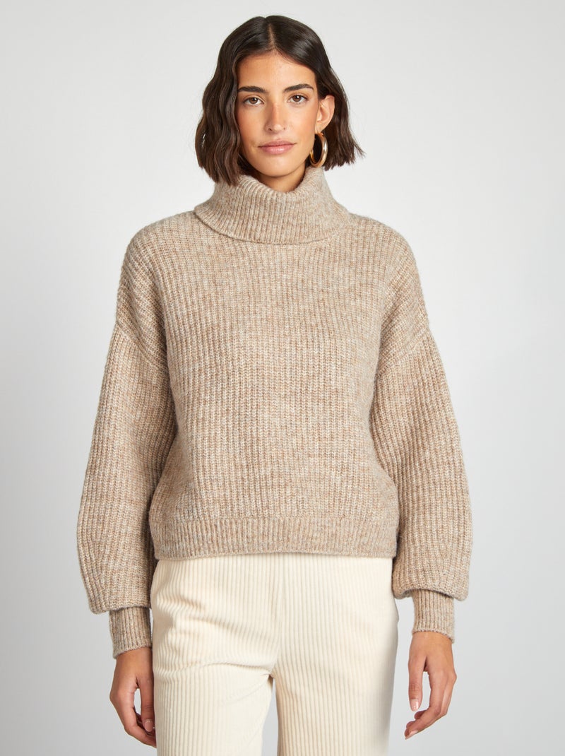 Trui van grof gebreid tricot BIEGE - Kiabi