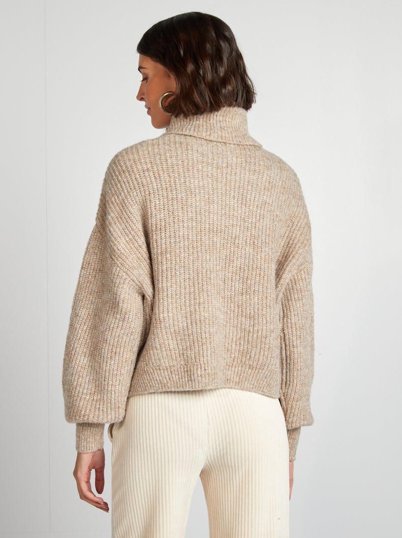 Trui van grof gebreid tricot BIEGE - Kiabi