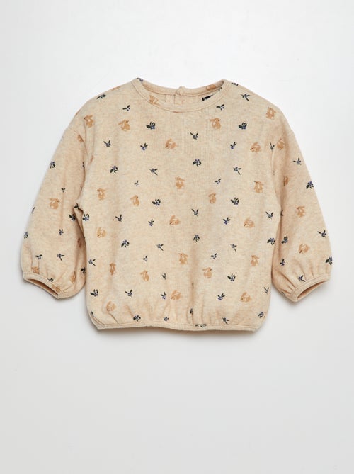 Trui van heerlijk zachte tricot - Kiabi