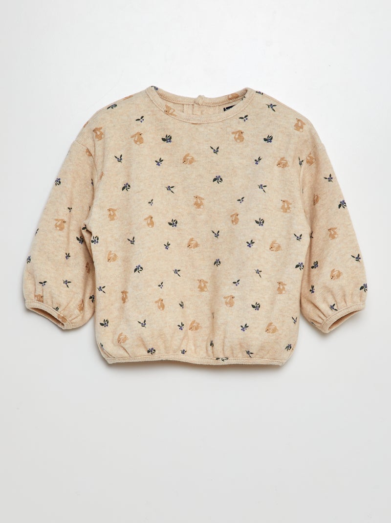 Trui van heerlijk zachte tricot BIEGE - Kiabi