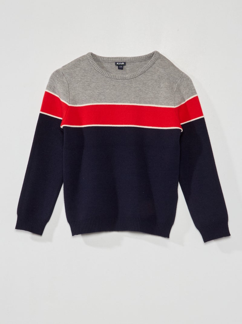 Trui van jersey ROOD - Kiabi