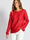     Trui van tricot in mossteek afbeelding 1
