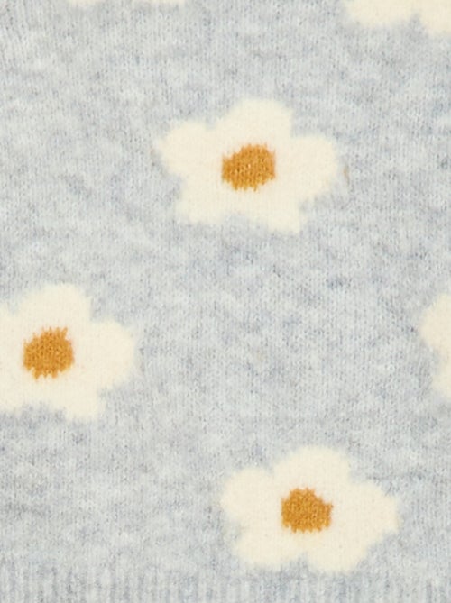 Trui van tricot met fantasiepatroon - Kiabi