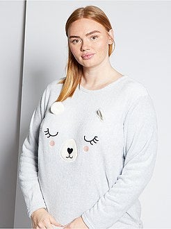 Trui van zacht tricot - Kiabi