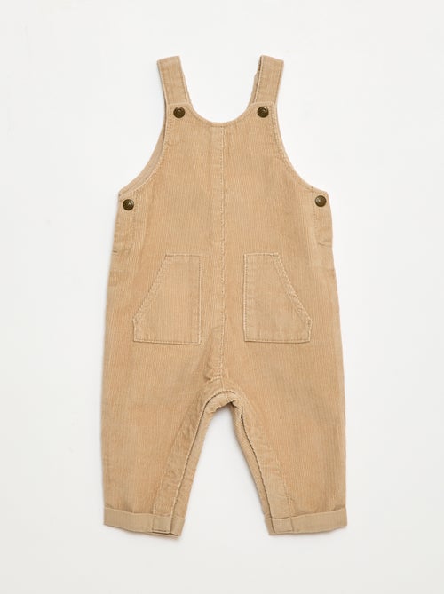 Tuinbroek van corduroy - Kiabi