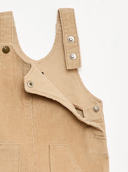 Tuinbroek van corduroy - Kiabi