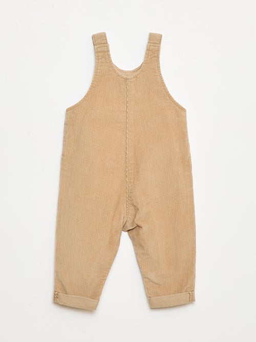 Tuinbroek van corduroy - Kiabi