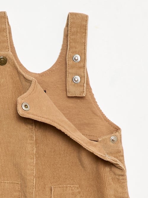 Tuinbroek van corduroy - Kiabi