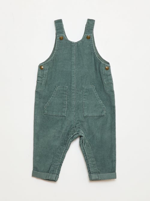 Tuinbroek van corduroy - Kiabi