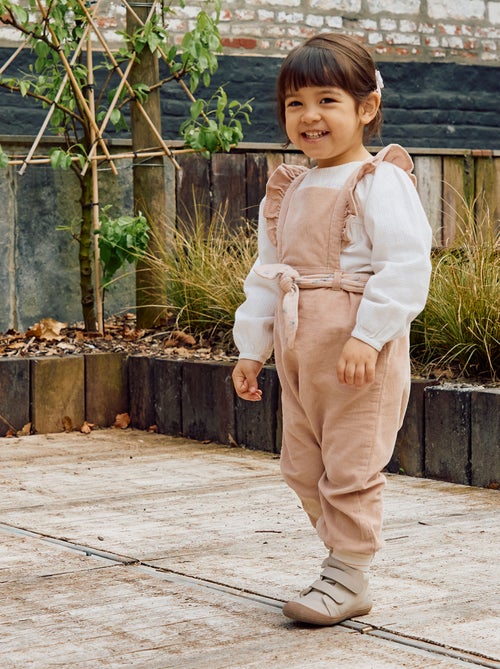 Tuinbroek van velours - Kiabi