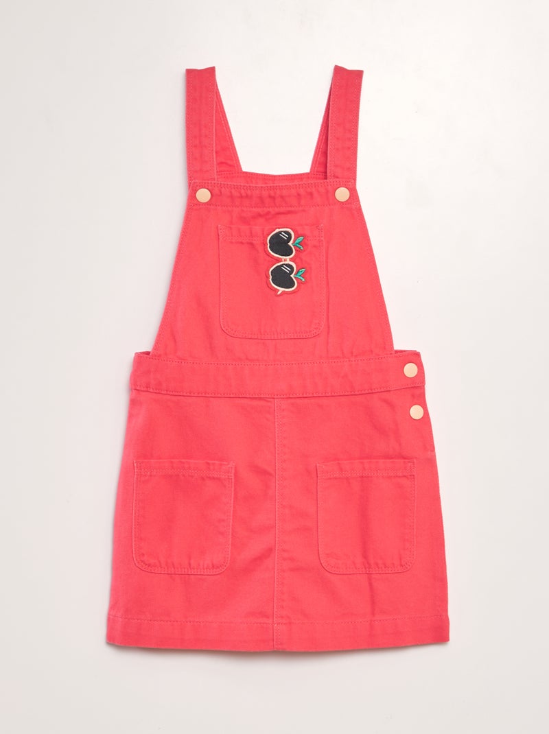 Tuinjurk met applicatie ROOD - Kiabi