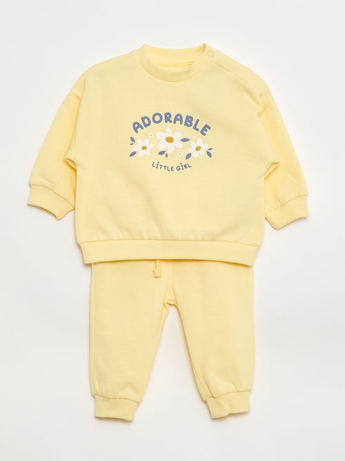 Twee setjes - Katoenen trui + broek - Kiabi