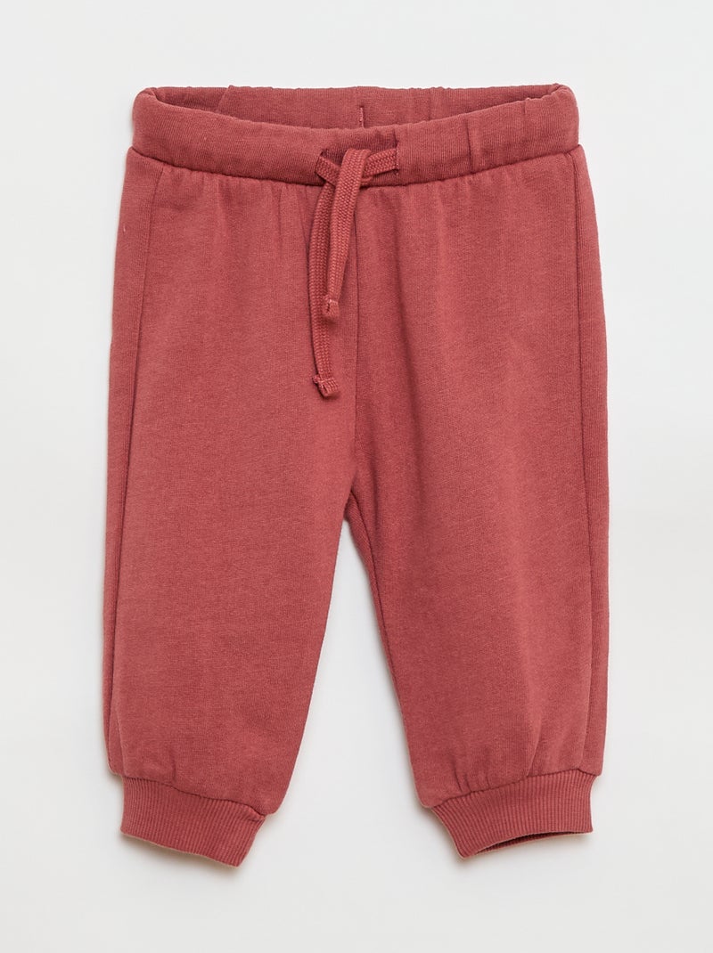 Twee setjes - Katoenen trui + broek Rose - Kiabi