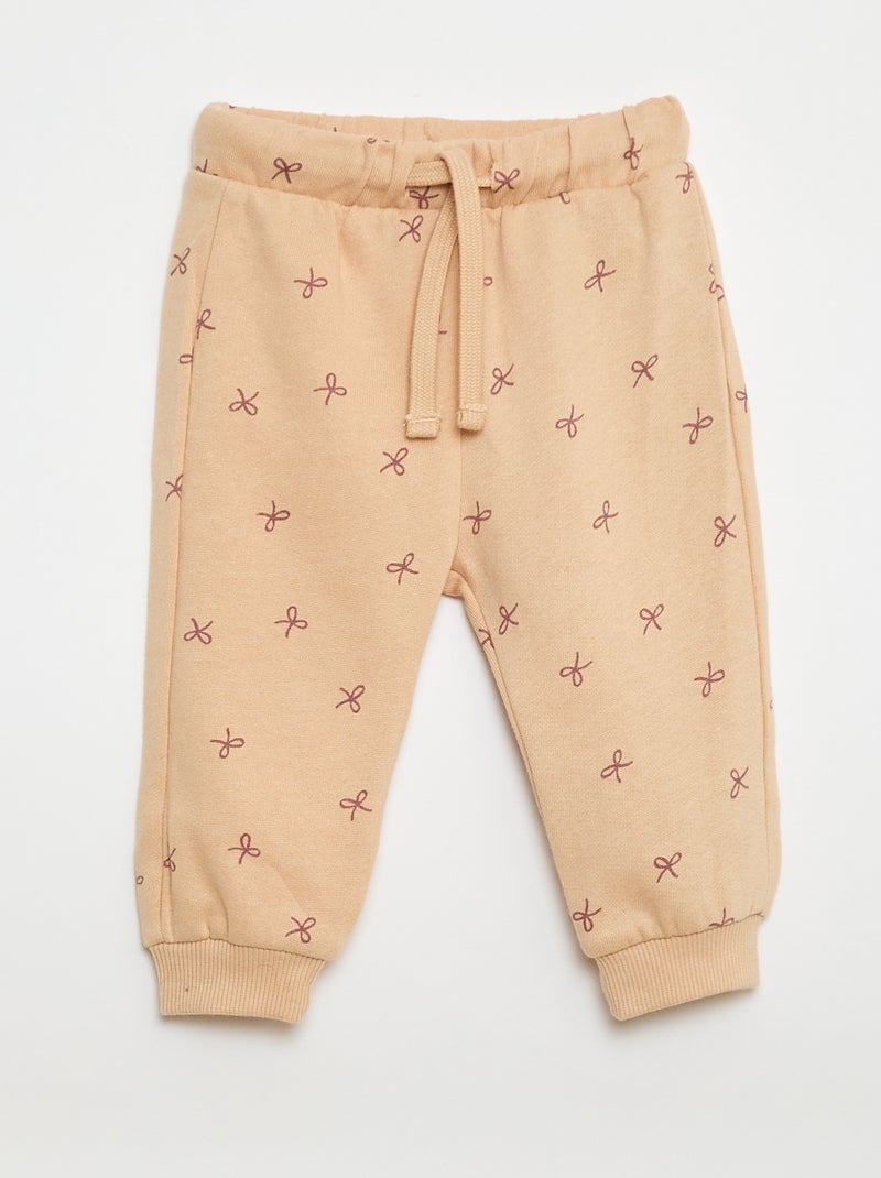 Twee setjes - Katoenen trui + broek Rose - Kiabi